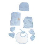 Baby Cotton Full sleeves Night Suit Including Cotton Caps , Mittens ,Booties and Bibs