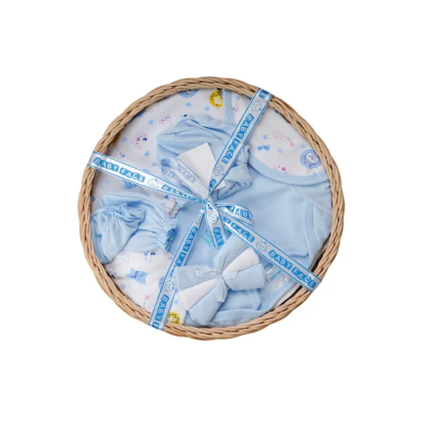 Round Basket Gift Set