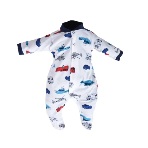 Full Sleeves Romper Set Printed