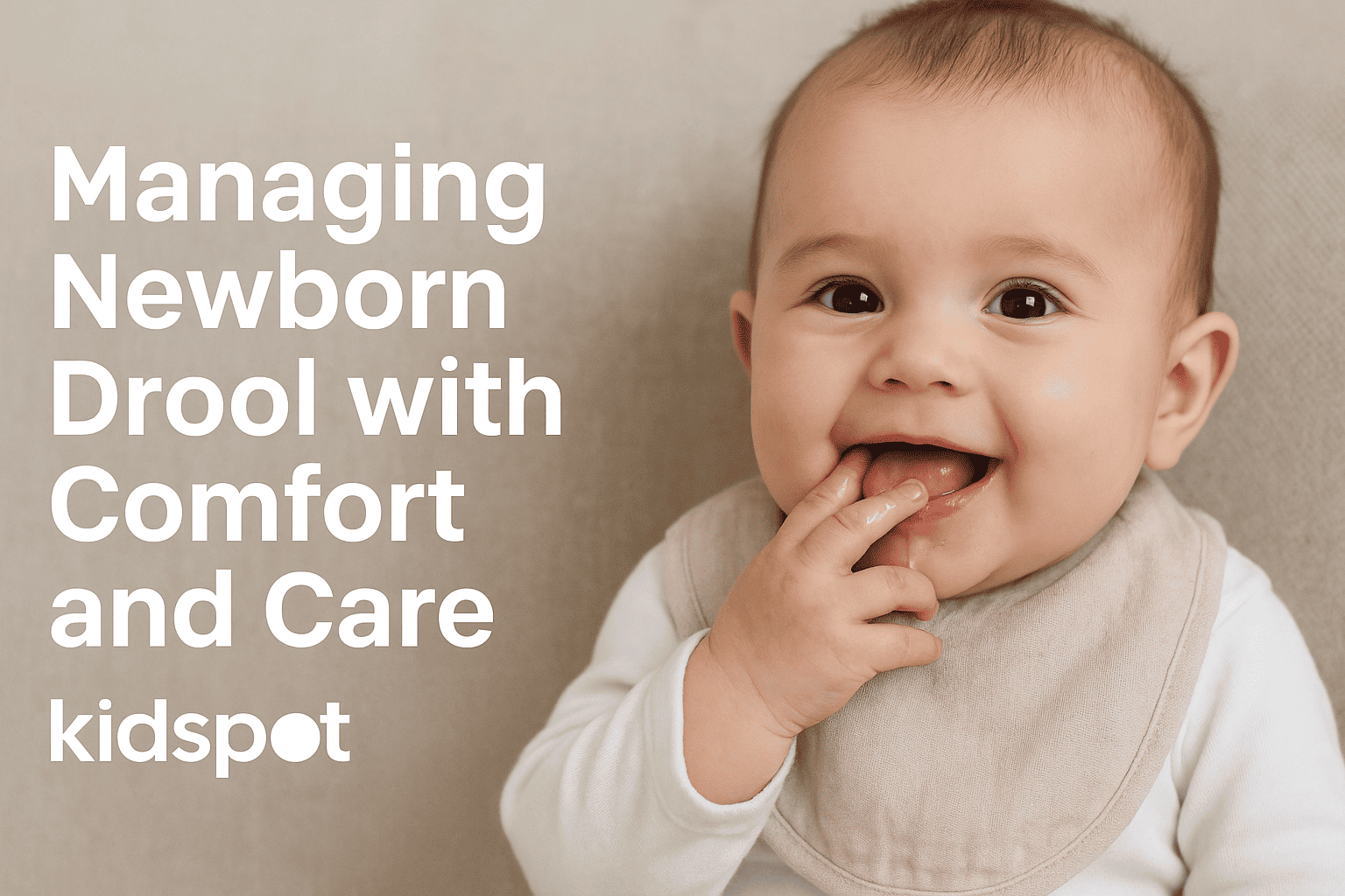 Managing Newborn Drool with Comfort and Care