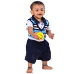 Smart Summer Outfit for Boys – Premium Cotton Polo Top + Comfy Shorts - Image 3