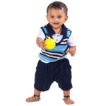 Smart Summer Outfit for Boys – Premium Cotton Polo Top + Comfy Shorts - Image 2