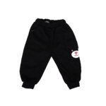 Warm & Soft Winter Sweatshirt with Matching Pajama - Black - Image 9