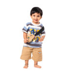 Disney Lilo & Stitch Printed T-Shirt + Cargo Shorts + Matching Fanny Pack - Image 2