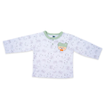 Unisex Baby Cotton Nightwear Set with Cute Bear Patch - Green - Image 7