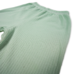 Unisex Baby Cotton Nightwear Set with Cute Bear Patch - Green - Image 11