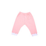 Adorable Frill Top Night Suit Set for Babies – Pink Bunny - Image 9