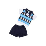 Smart Summer Outfit for Boys – Premium Cotton Polo Top + Comfy Shorts