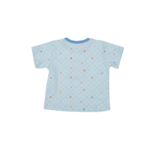 Lightweight Bamboo Cotton T-Shirt & Shorts Nightwear Set - Pastel Blue - Image 7