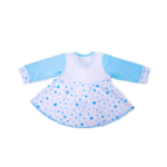 Adorable Frill Top Night Suit Set for Babies – Blue Bunny - Image 7