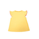 Disney Belle Printed Sleeveless Top & Shorts Set - Yellow - Image 7