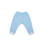 Adorable Frill Top Night Suit Set for Babies – Blue Bunny - Image 8