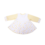 Adorable Frill Top Night Suit Set for Babies – Yellow Chick - Image 7