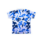 Trendy Camouflage Print Polo Top with Navy Shorts - Image 7