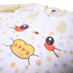 Adorable Frill Top Night Suit Set for Babies – Yellow Chick - Image 8