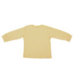 Premium Bamboo Cotton Full Sleeves Top & Full Pajama Set – Cute Animal Print - Warm Yellow - Image 7