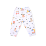 Premium Bamboo Cotton Full Sleeves Top & Full Pajama Set – Cute Animal Print - Pastel Pink - Image 8